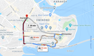 Cómo llegar al Acueducto de Valente, Turquía, desde Estambul