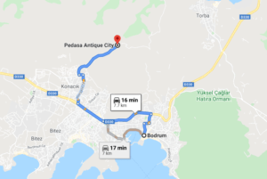 Cómo llegar a Pedasa Antique City, Turquía desde Bodrum