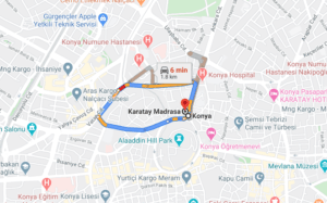  Como llegar a Karatay Madrasa, Konya, Turquía desde Konya