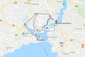 Cómo llegar al puente del Bósforo desde Estambul 